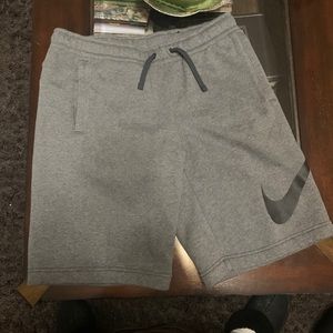 nike dark grey  sweat shorts